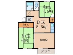 物件間取画像